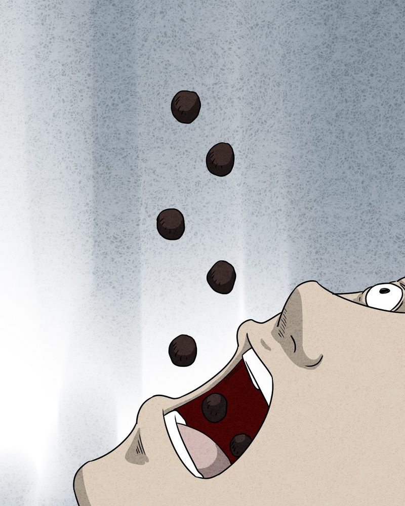 猎悚短话漫画,第19章：格子1图