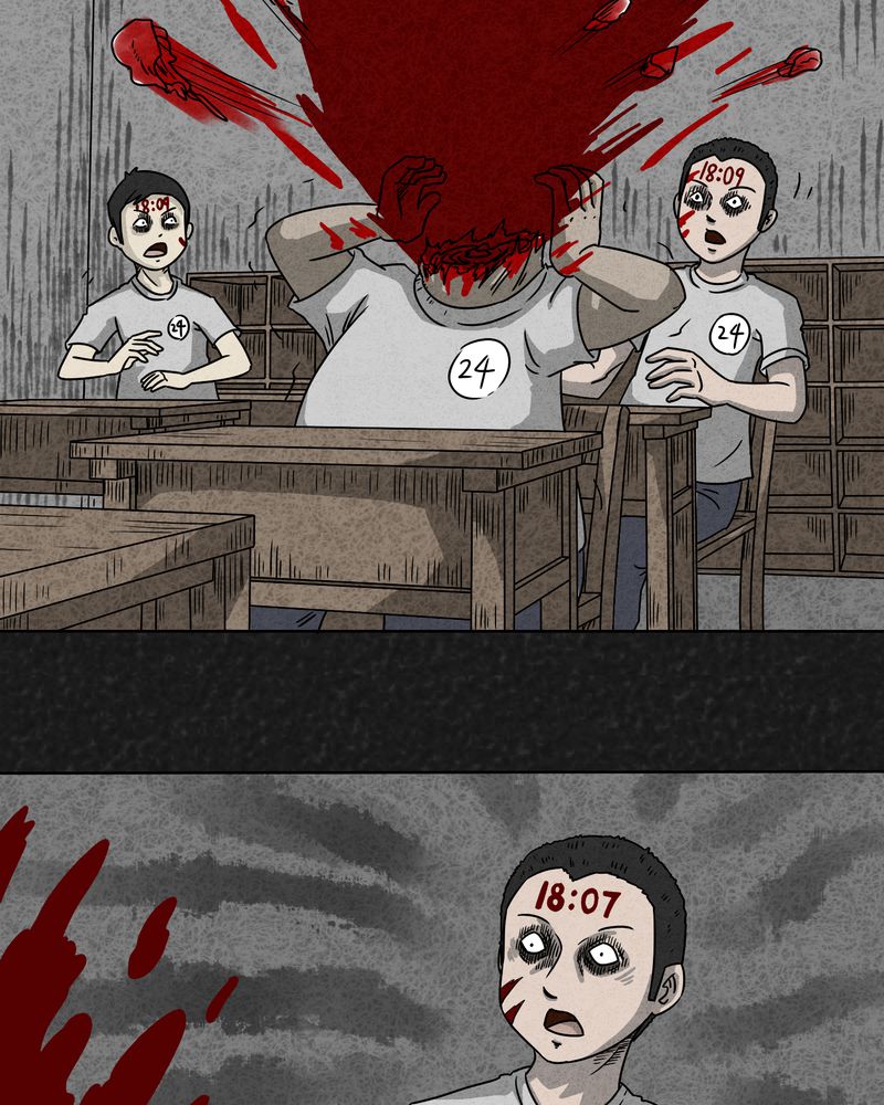 猎悚短话漫画,第6章：时间小镇上2图