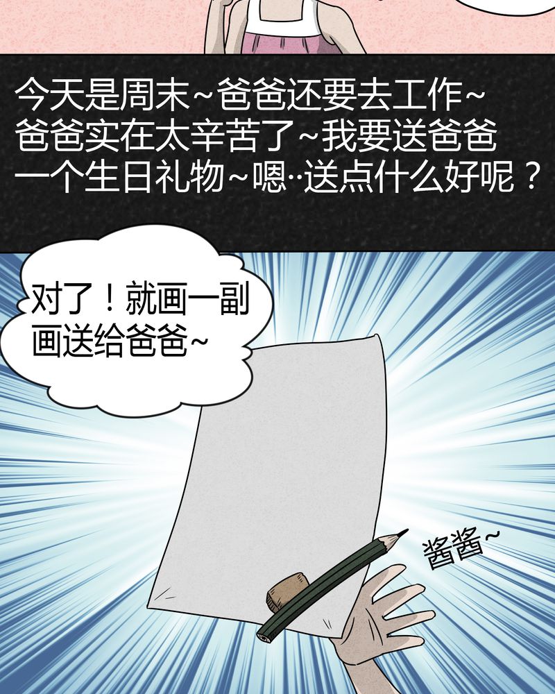 猎悚短话漫画,第3章：恐怖的爸爸1图