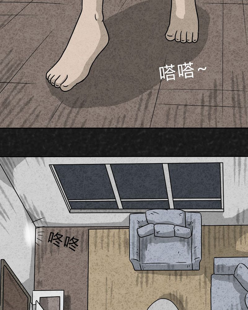 猎悚短话漫画,第23章：咚！5图