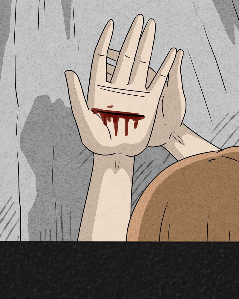 猎悚短话漫画,第28章：嘴 上篇2图