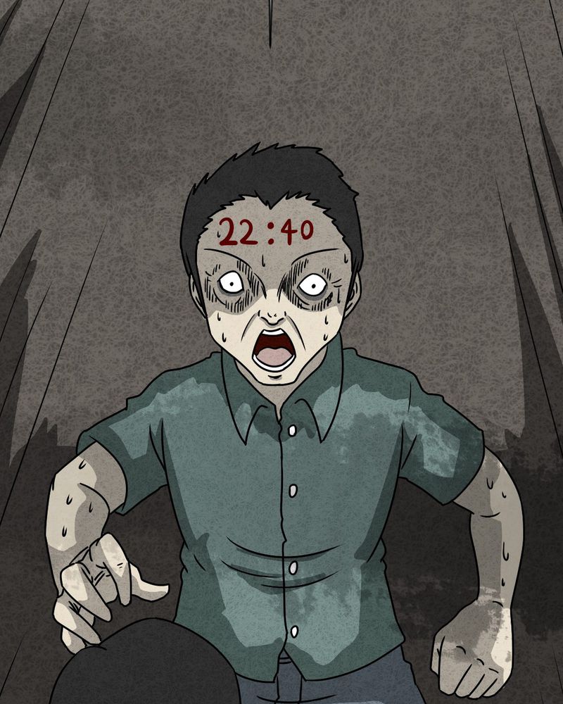 猎悚短话漫画,第32章：时间小镇2（三）2图