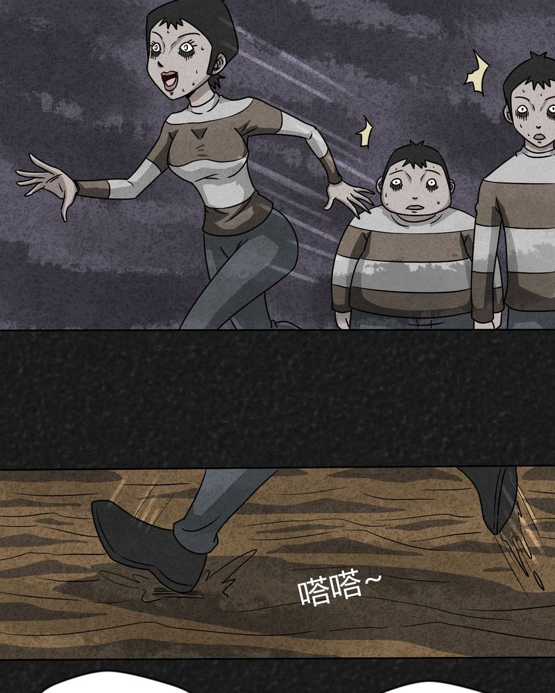 猎悚短话漫画,第11章：逃避死亡上2图