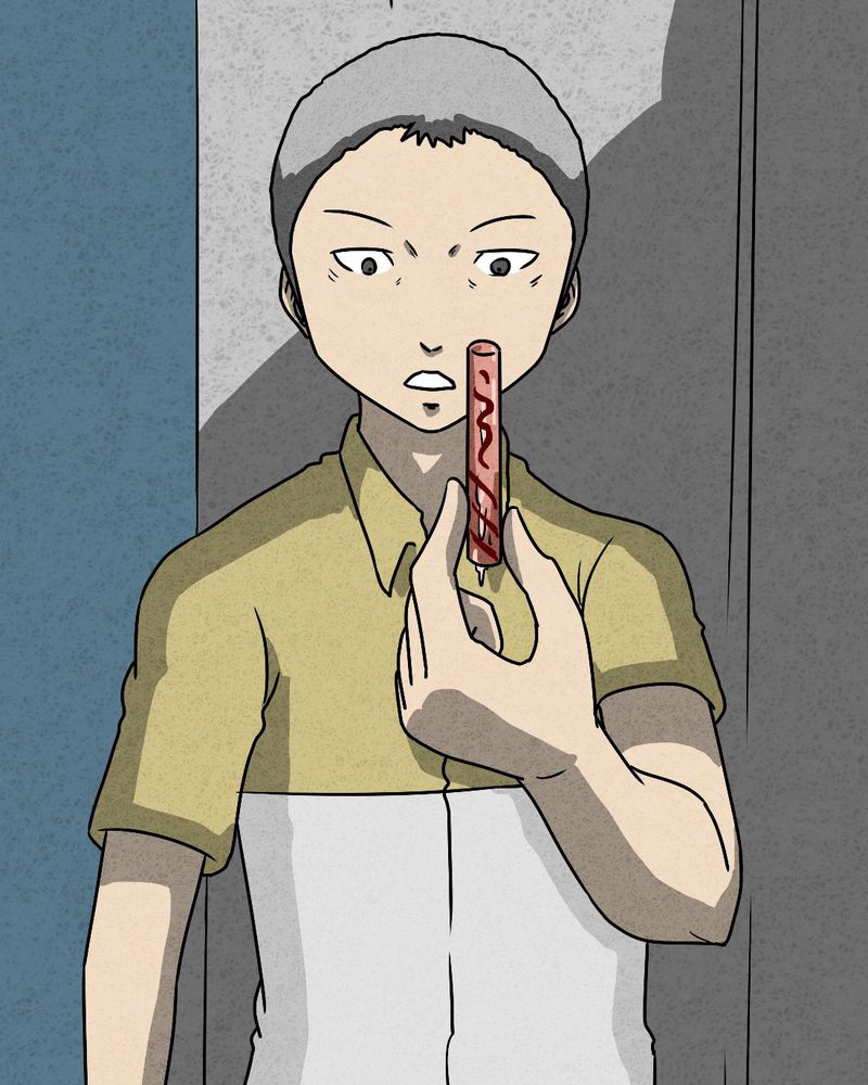 猎悚短话漫画,第40章：圆柱体24图