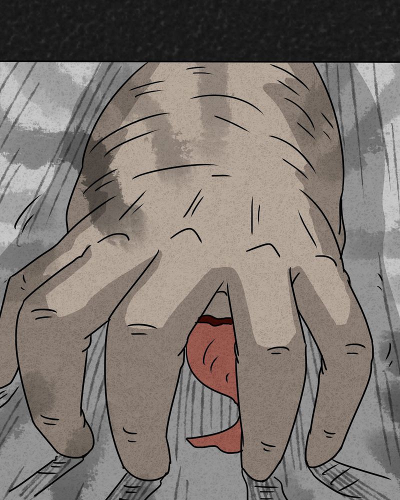 猎悚短话漫画,第29章：嘴 下篇2图