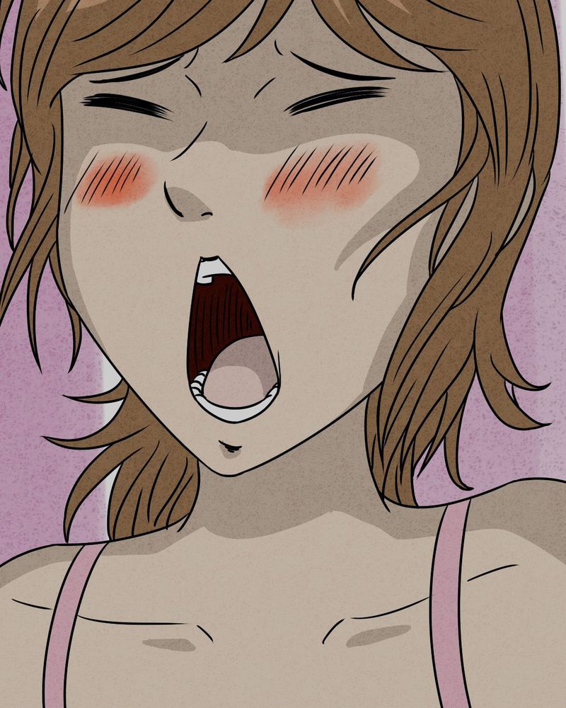 猎悚短话漫画,第28章：嘴 上篇4图