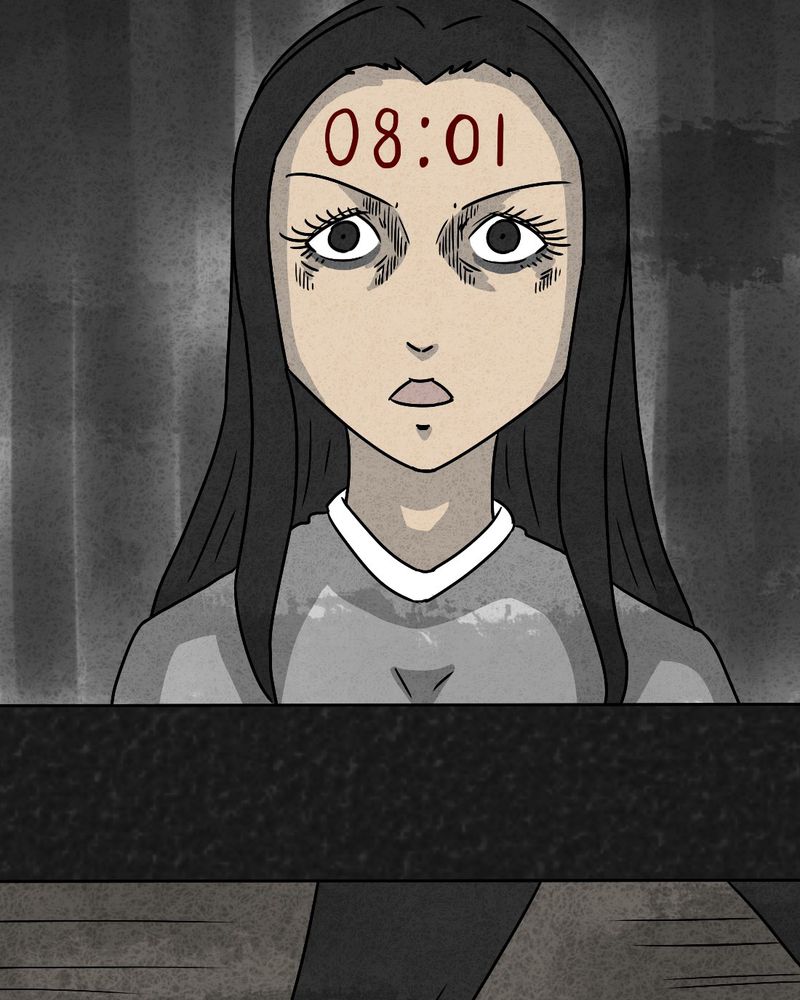 猎悚短话漫画,第33章：时间小镇2（四）4图