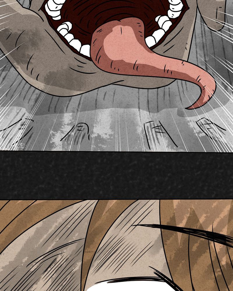 猎悚短话漫画,第29章：嘴 下篇4图