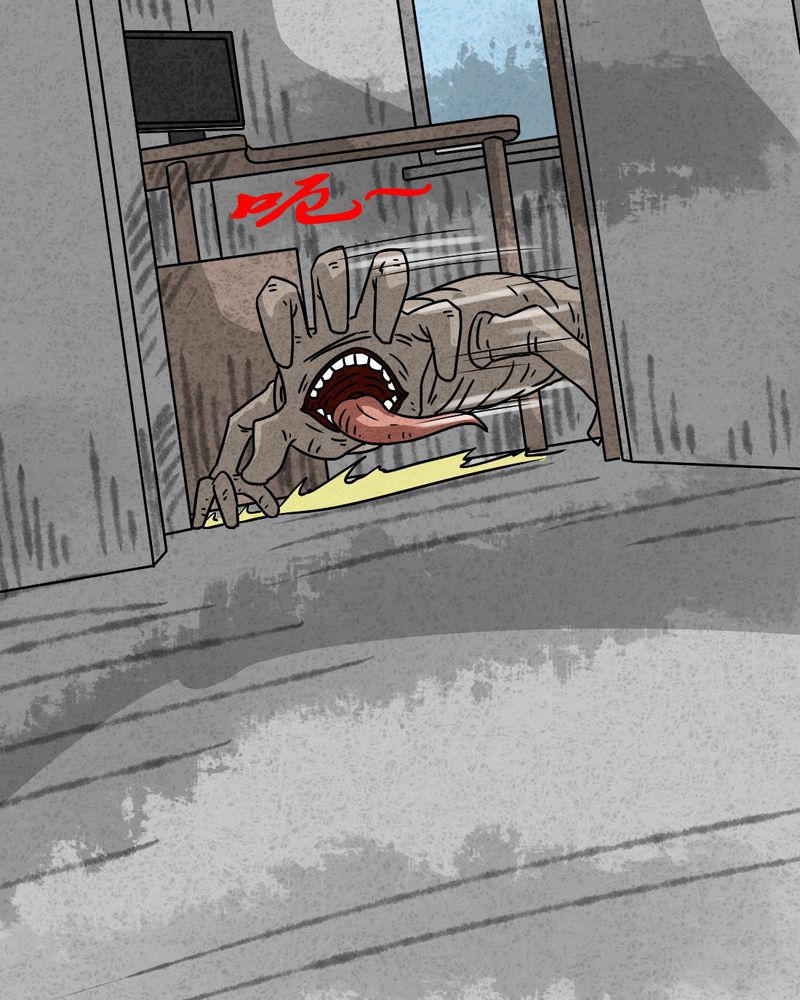 猎悚短话漫画,第29章：嘴 下篇5图