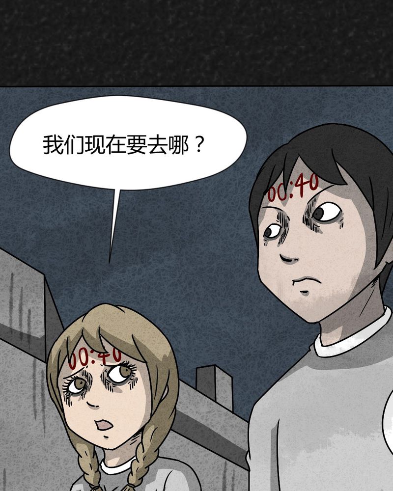猎悚短话漫画,第33章：时间小镇2（四）4图