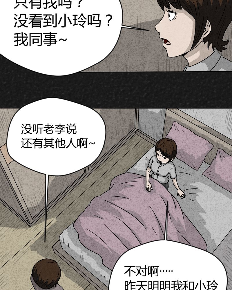 猎悚短话漫画,第15章：奇怪的人35图