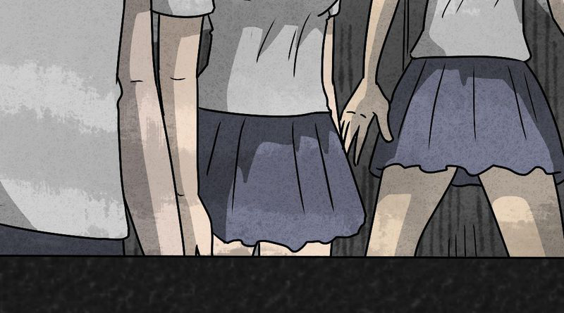 猎悚短话漫画,第35章：时间小镇2（六）2图