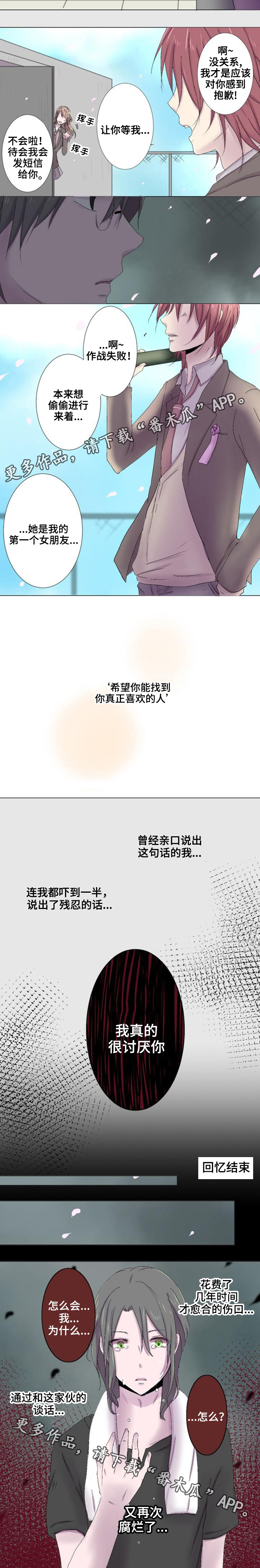 晚点告白漫画,第11章：撞见1图