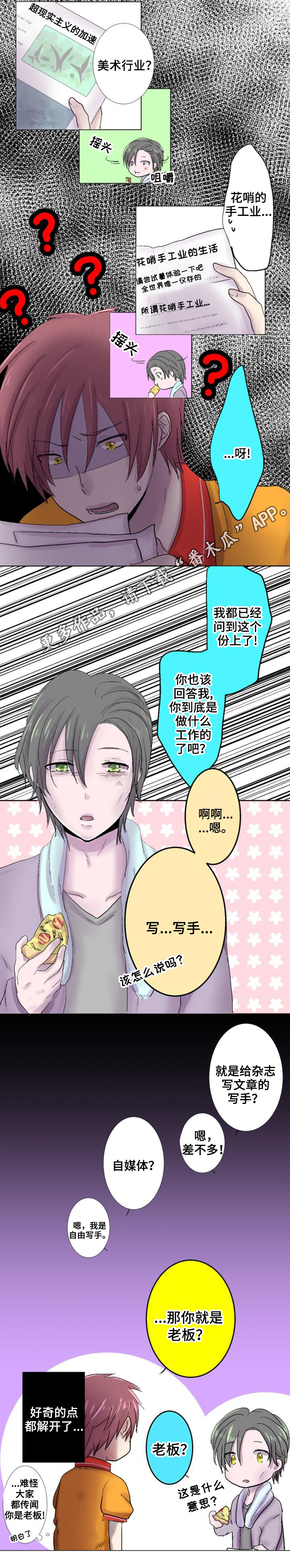 晚点告白漫画,第21章：职业5图