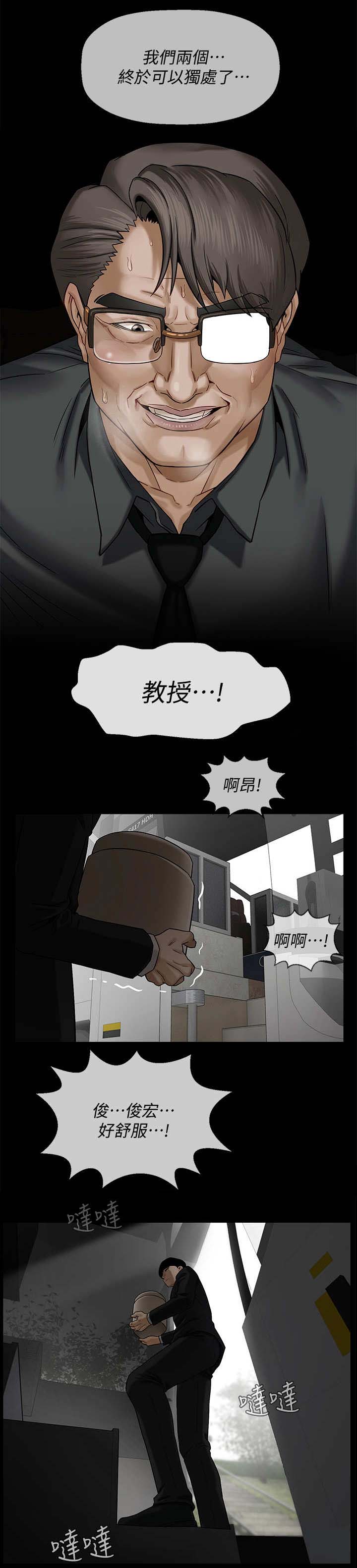 堕落报复漫画,第1章：教授3图