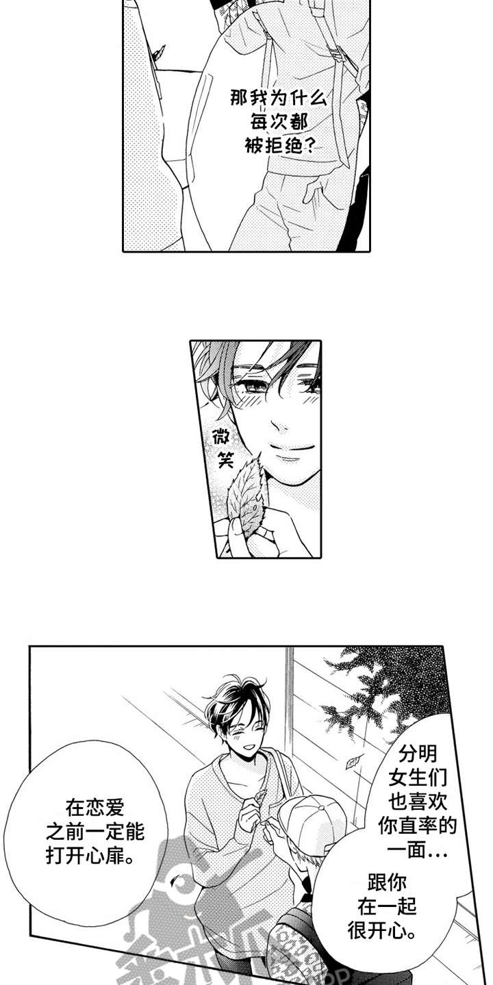 不笑也没关系漫画,第7章：打成一片4图