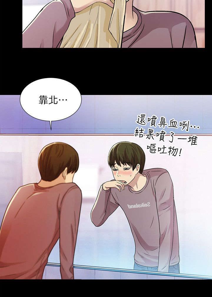 入门级尊巴燃脂舞漫画,第18章：呕吐3图