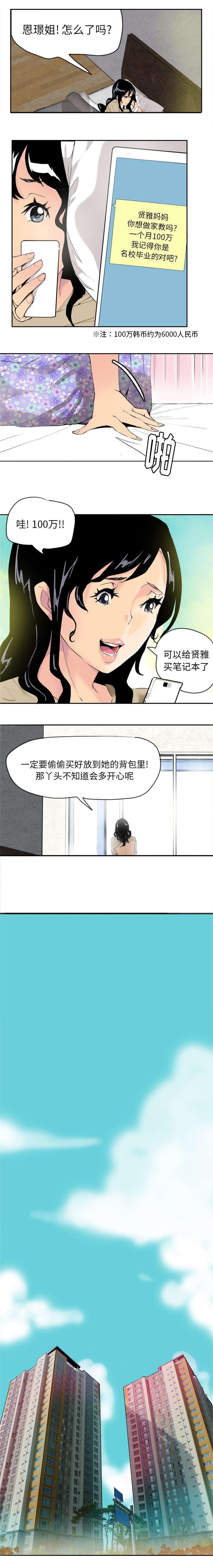 家中授课漫画,第2章：兼职4图