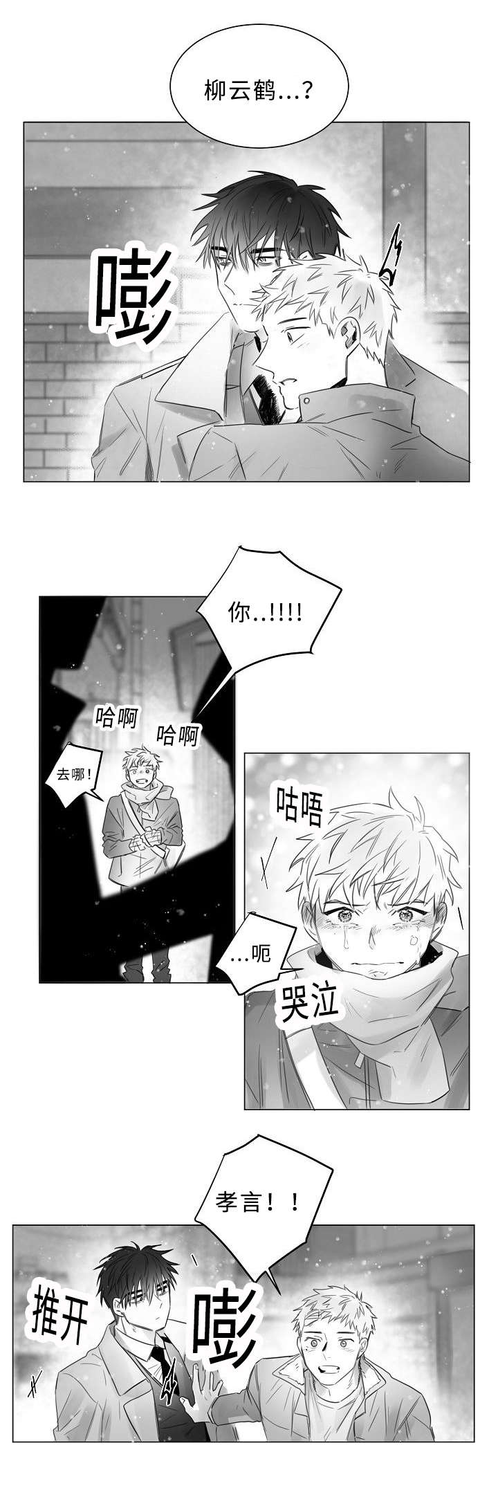 柳云鹤漫画,第10章：不要躲避我1图