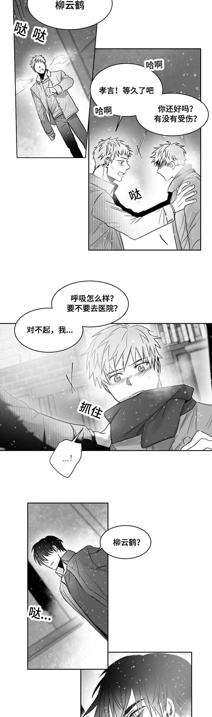 柳云鹤漫画,第36章：守护你的珍贵5图