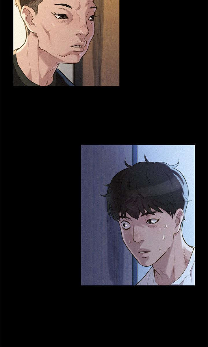 课后的特殊辅导漫画,第32章：敲门2图