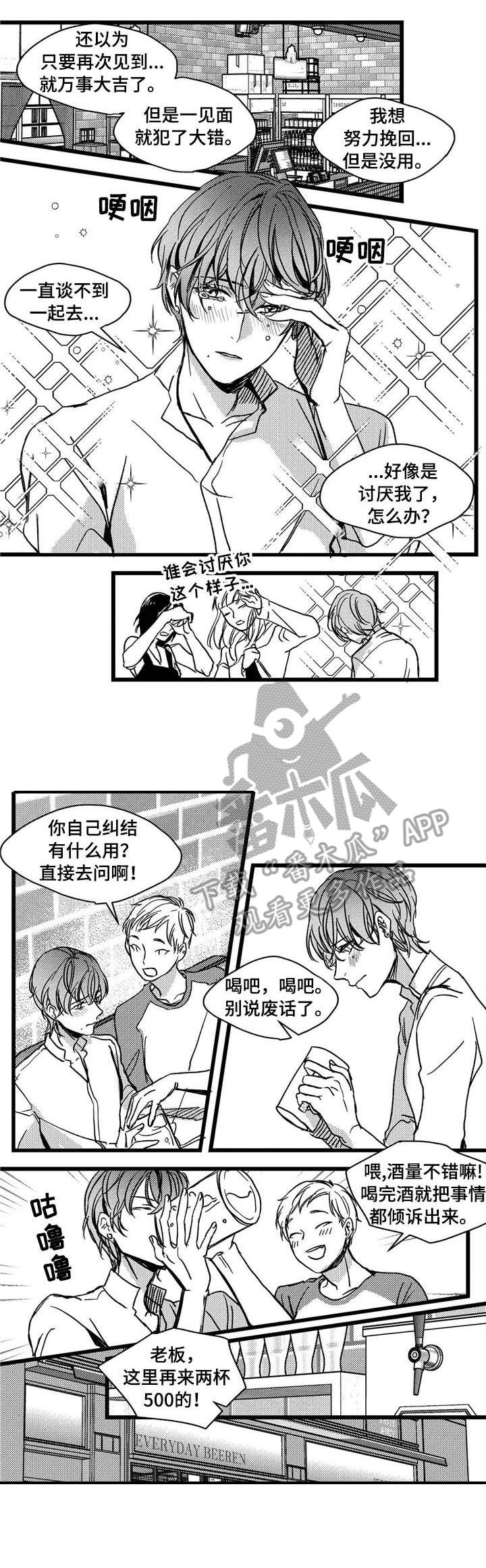 狼与糖果漫画,第6章：借酒消愁1图