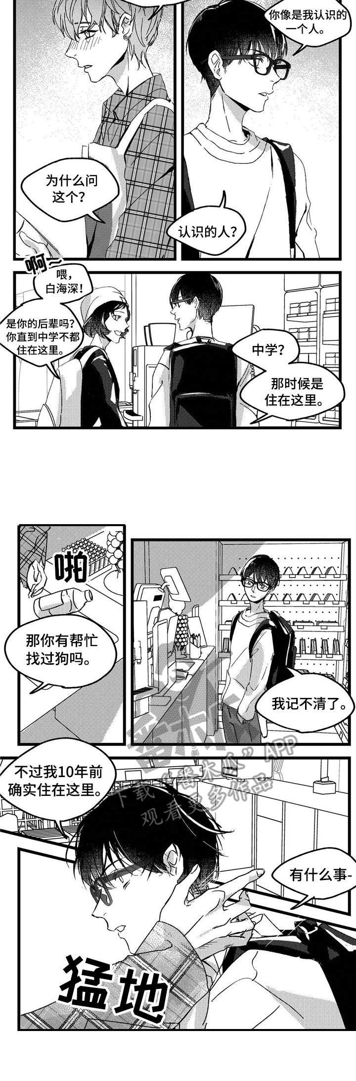 狼与糖果漫画,第2章：举止怪异1图
