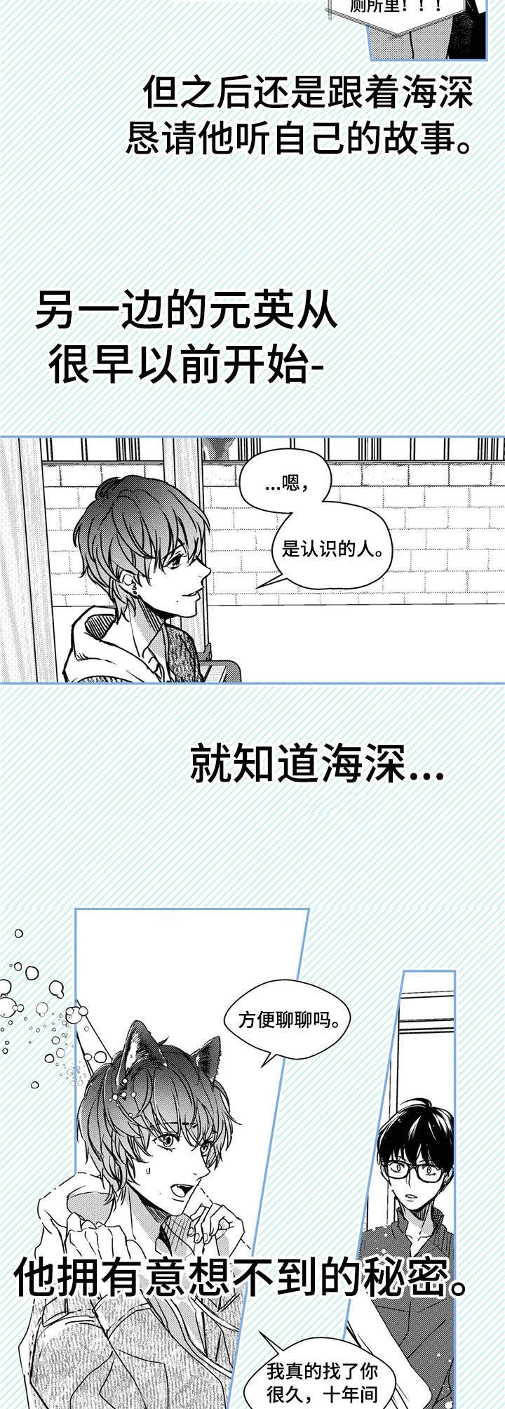 狼与糖果漫画,第1章：小动物3图