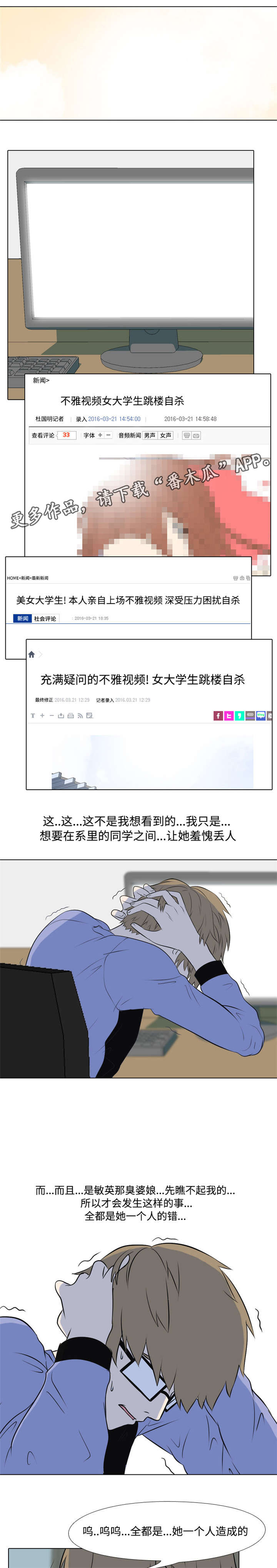 指令代价漫画,第8章：疯子1图