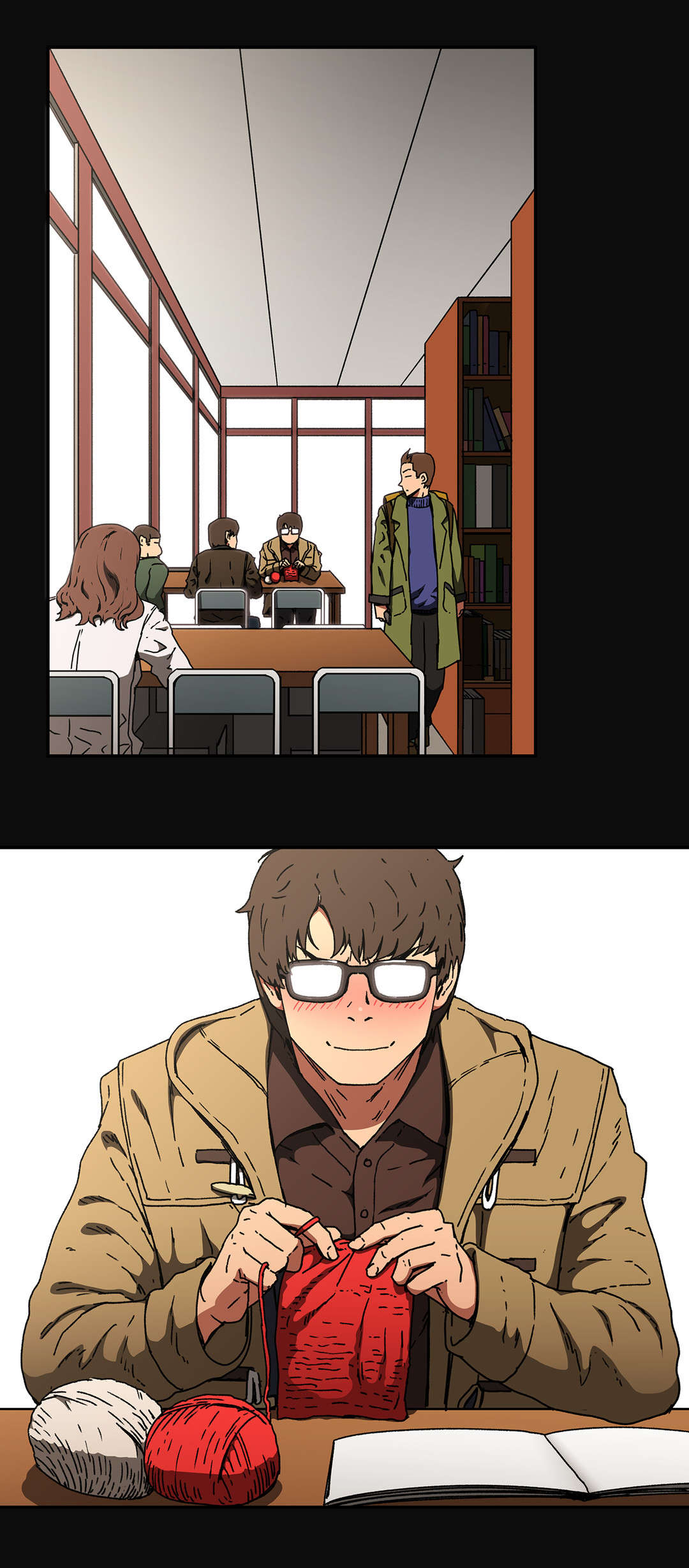 神堂石碑漫画,第82章：只有一人1图