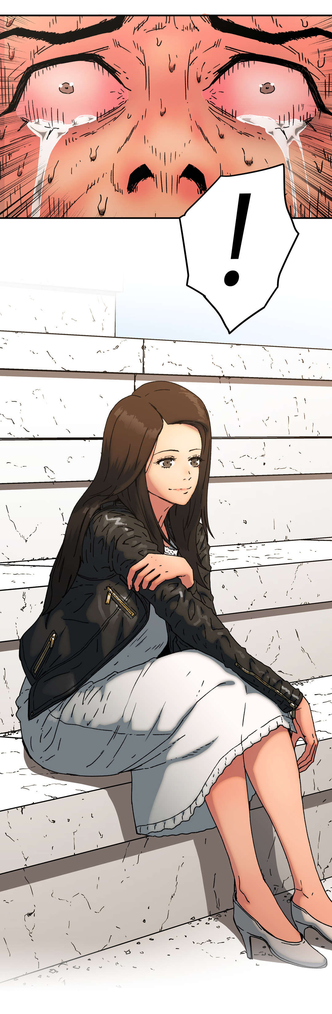 神堂石碑漫画,第78章：强颜欢笑4图