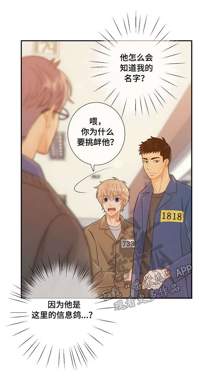 阿尔法监狱漫画,第57章：挑衅5图