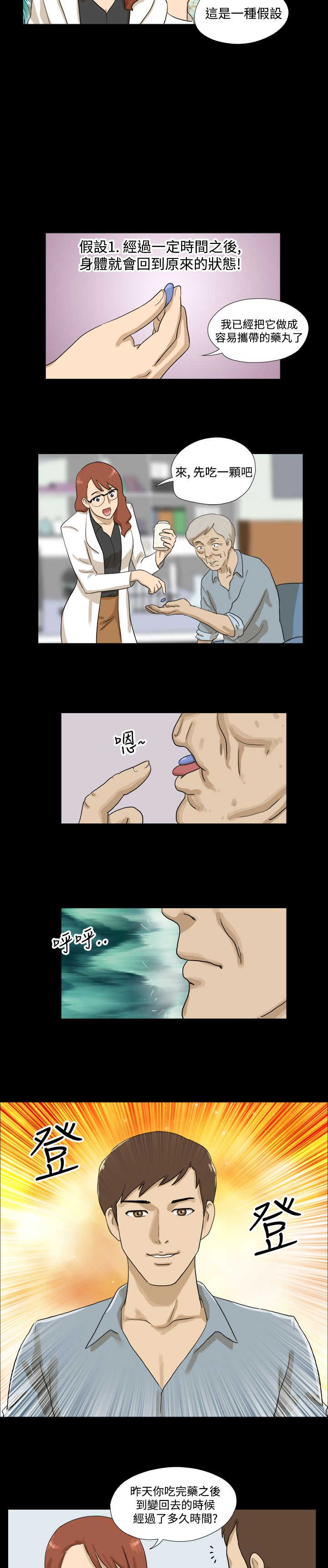 变身灵药漫画,第4章：夜店2图