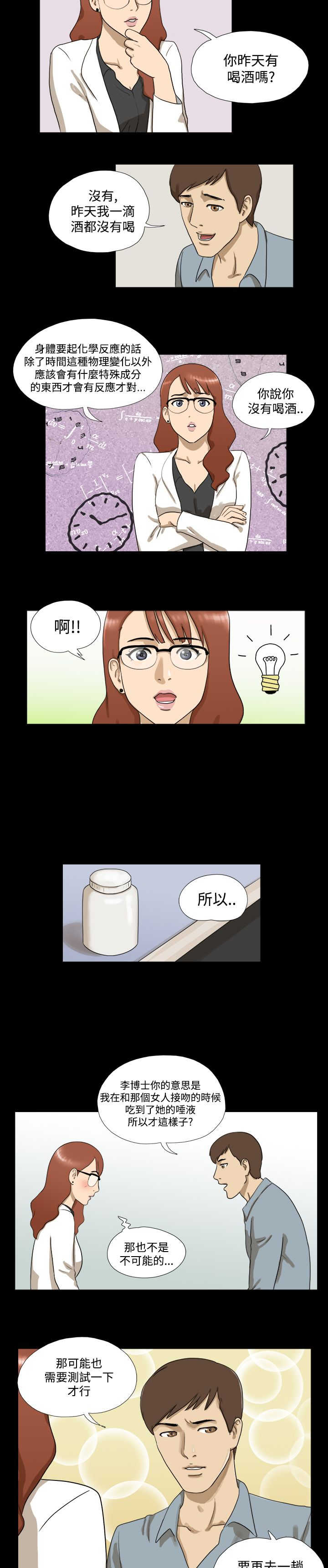 变身灵药漫画,第4章：夜店1图
