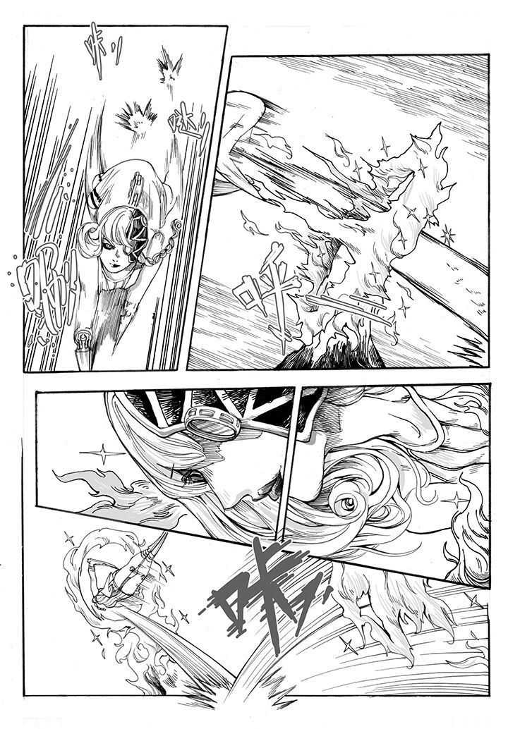 爱丽丝漫游仙境漫画,第33章：跳火（3）2图