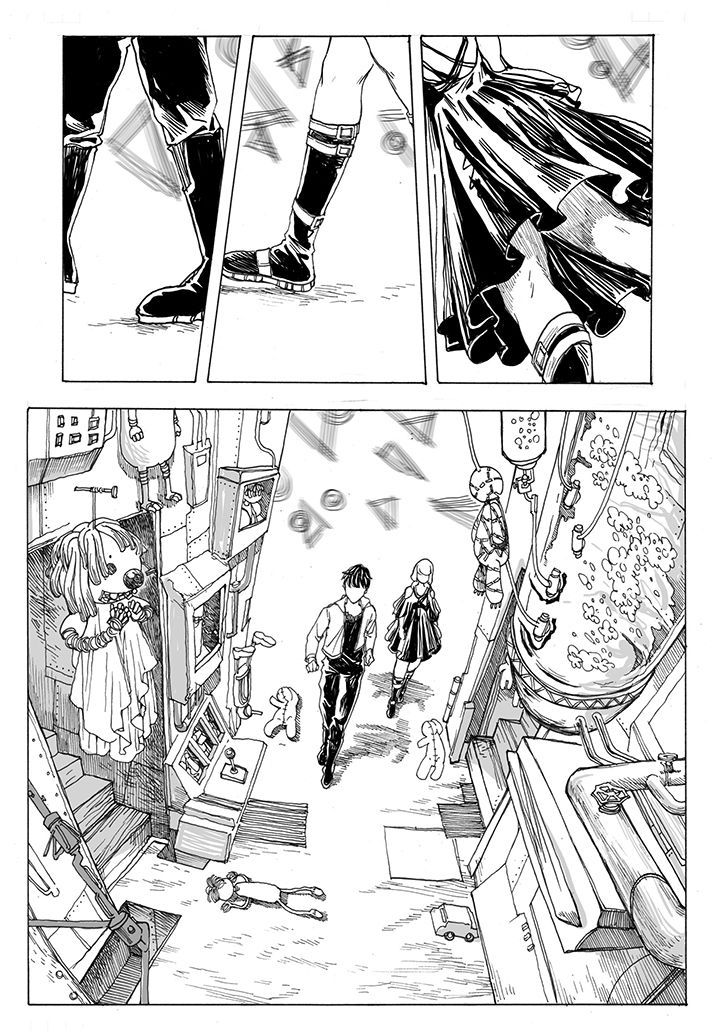 仙境没有爱丽丝漫画,第40章：通道（1）1图