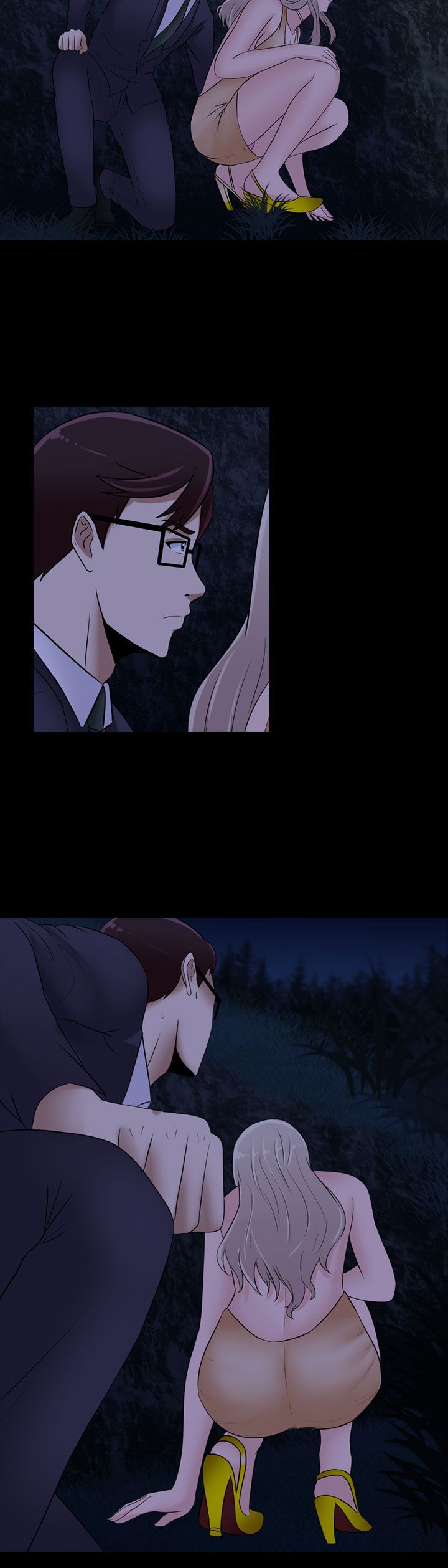 黑白密码在哪个台播出漫画,第19章：相遇1图