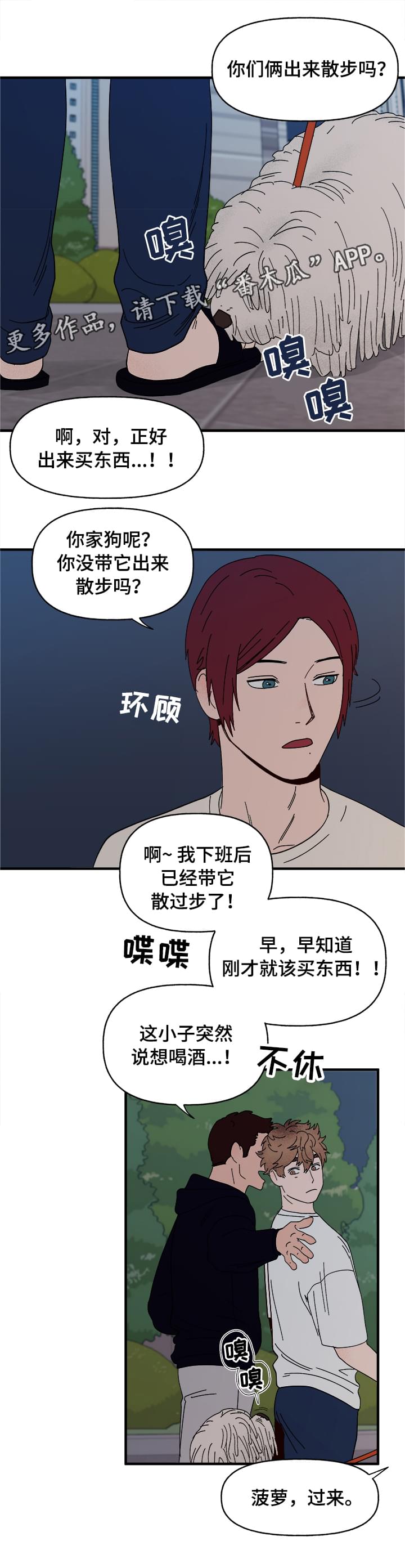爱宠攻略漫画,第13章：散步4图