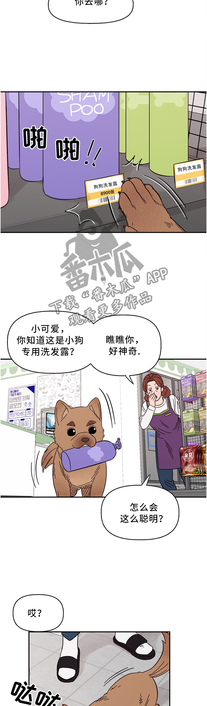 爱宠攻略漫画,第63章：聪明的”狗”1图