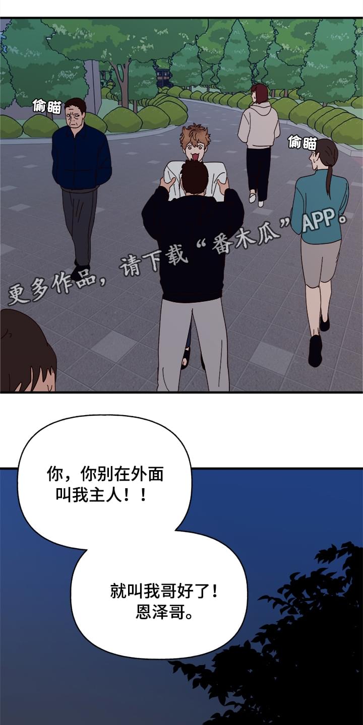 爱宠攻略漫画,第13章：散步4图