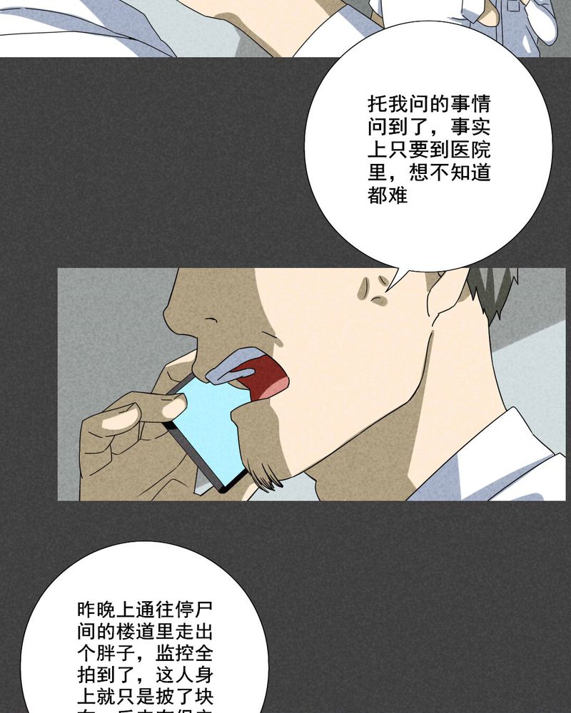 入夜讲诡漫画,第46章：停尸间剥皮案（下）4图
