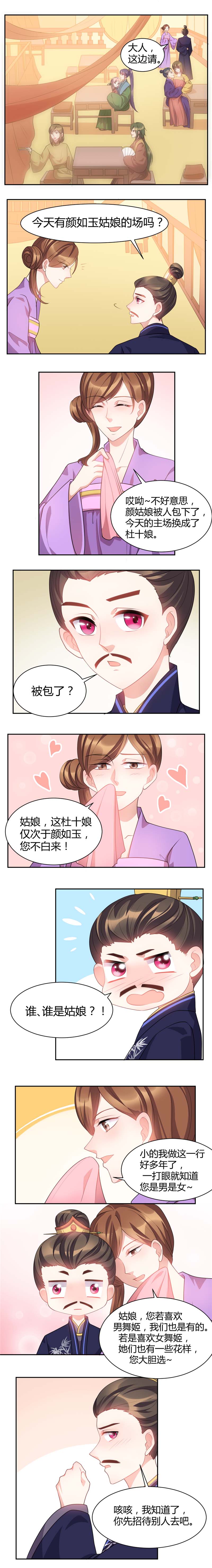 寡人有疾，其名相思漫画,第30章：姑娘，可喜欢男舞姬2图