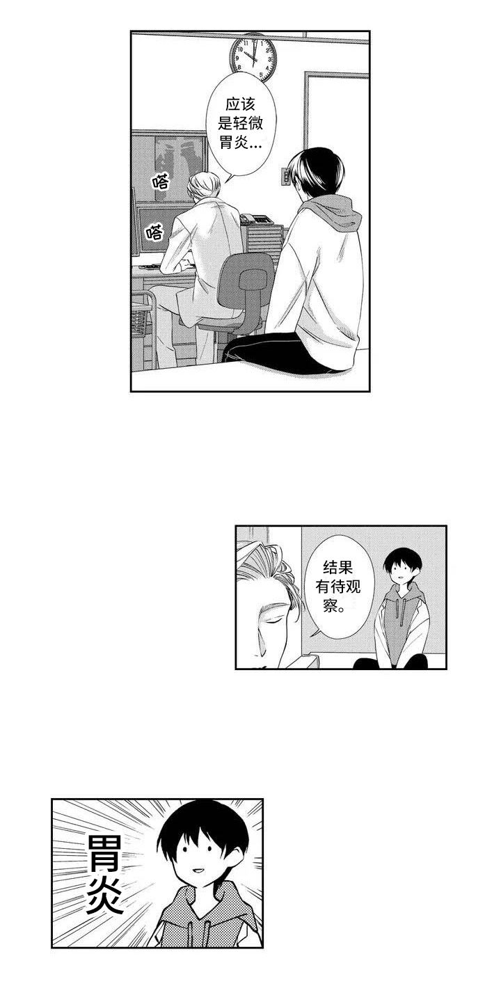 可爱百分百漫画,第2章：胃炎1图