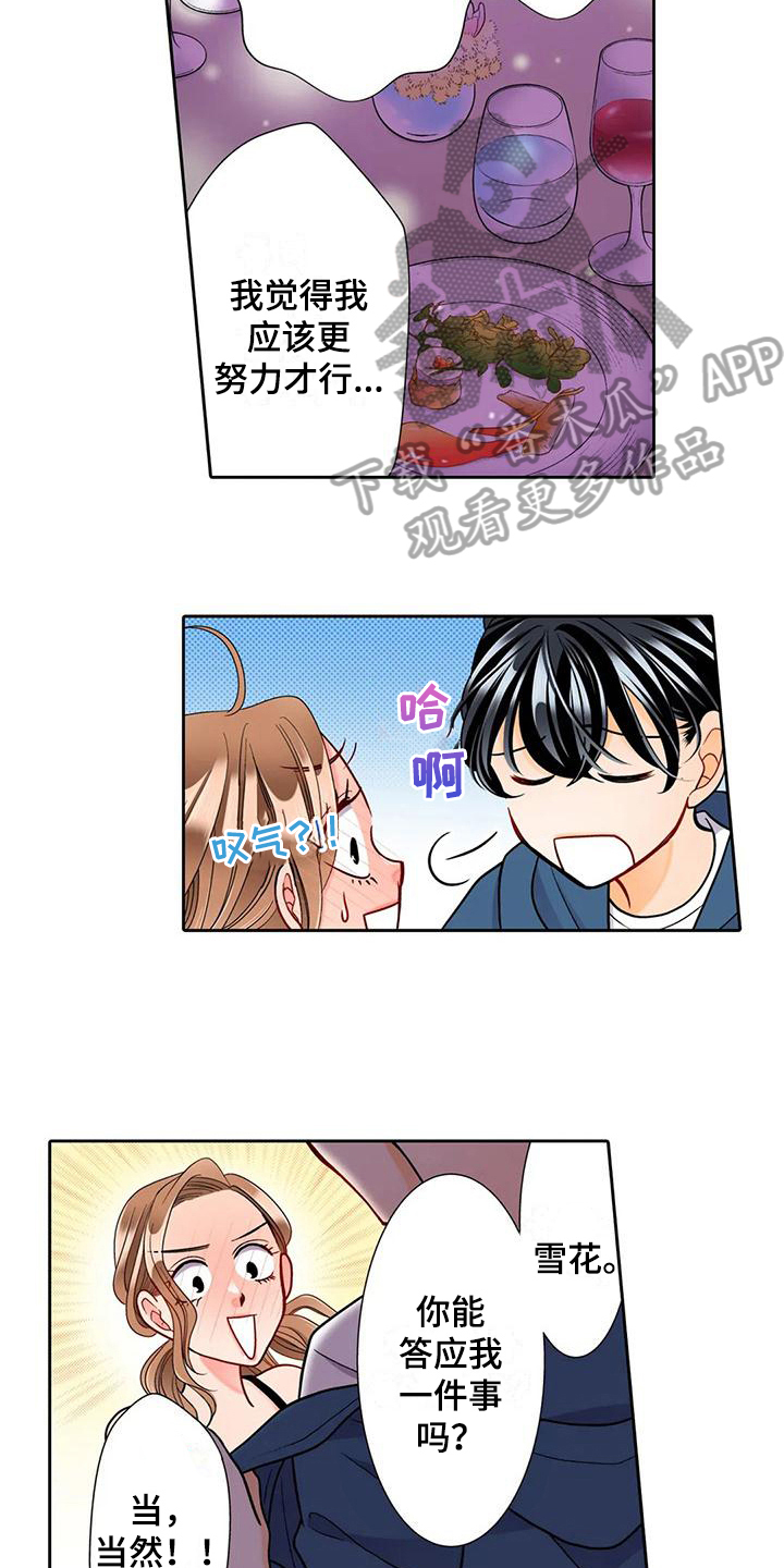 野雪花之恋漫画,第18章：打扮1图