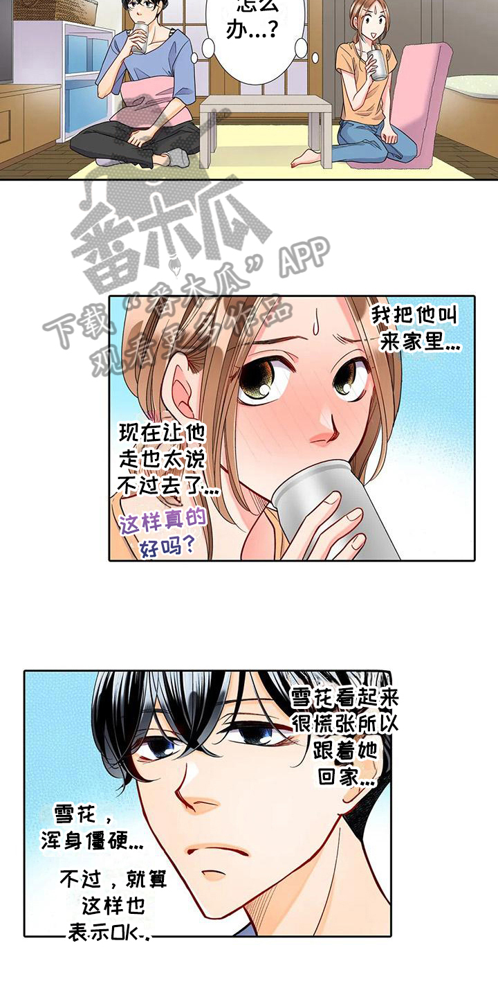 野雪花之恋漫画,第9章：邀请4图