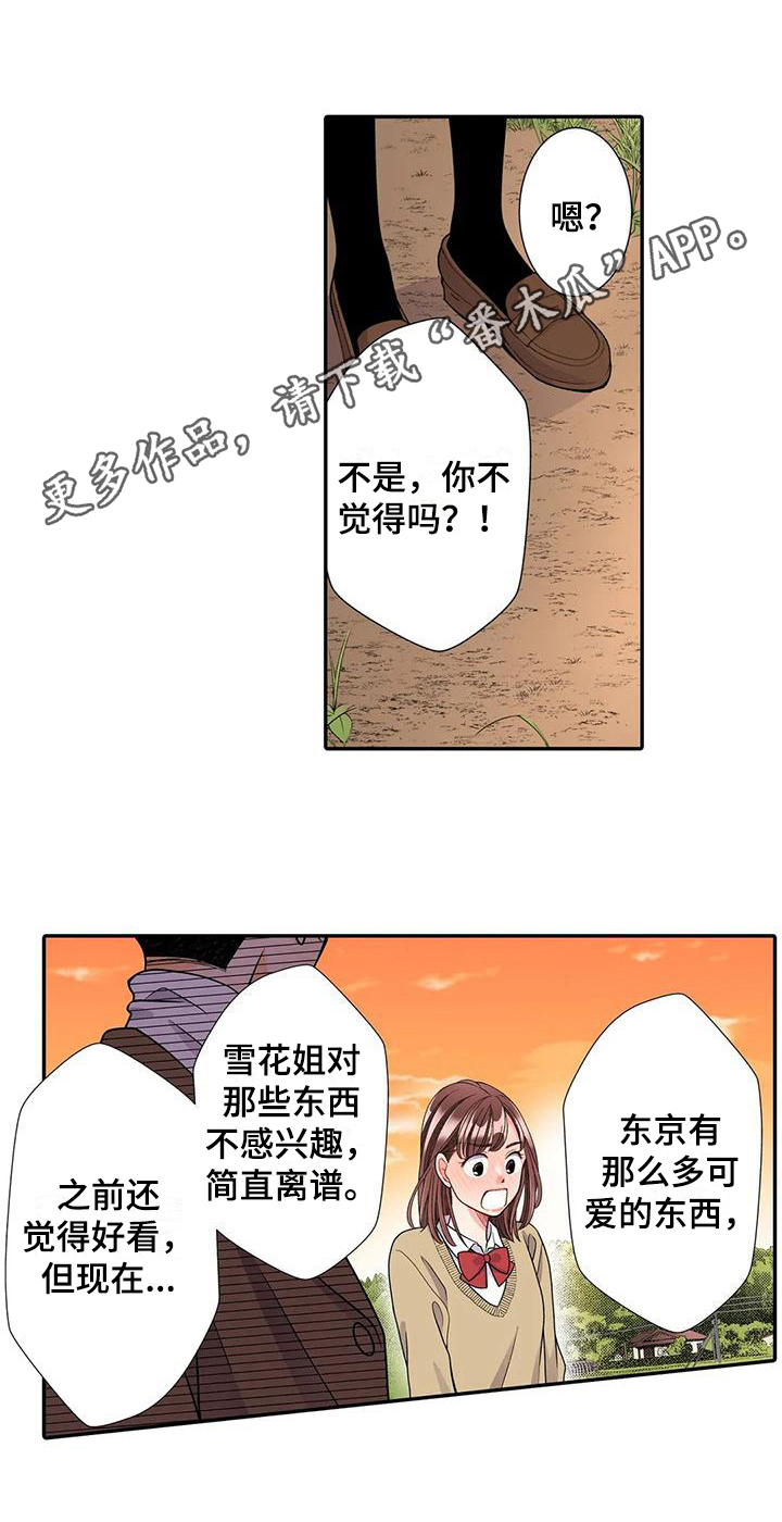 野雪花之恋漫画,第20章：散步5图