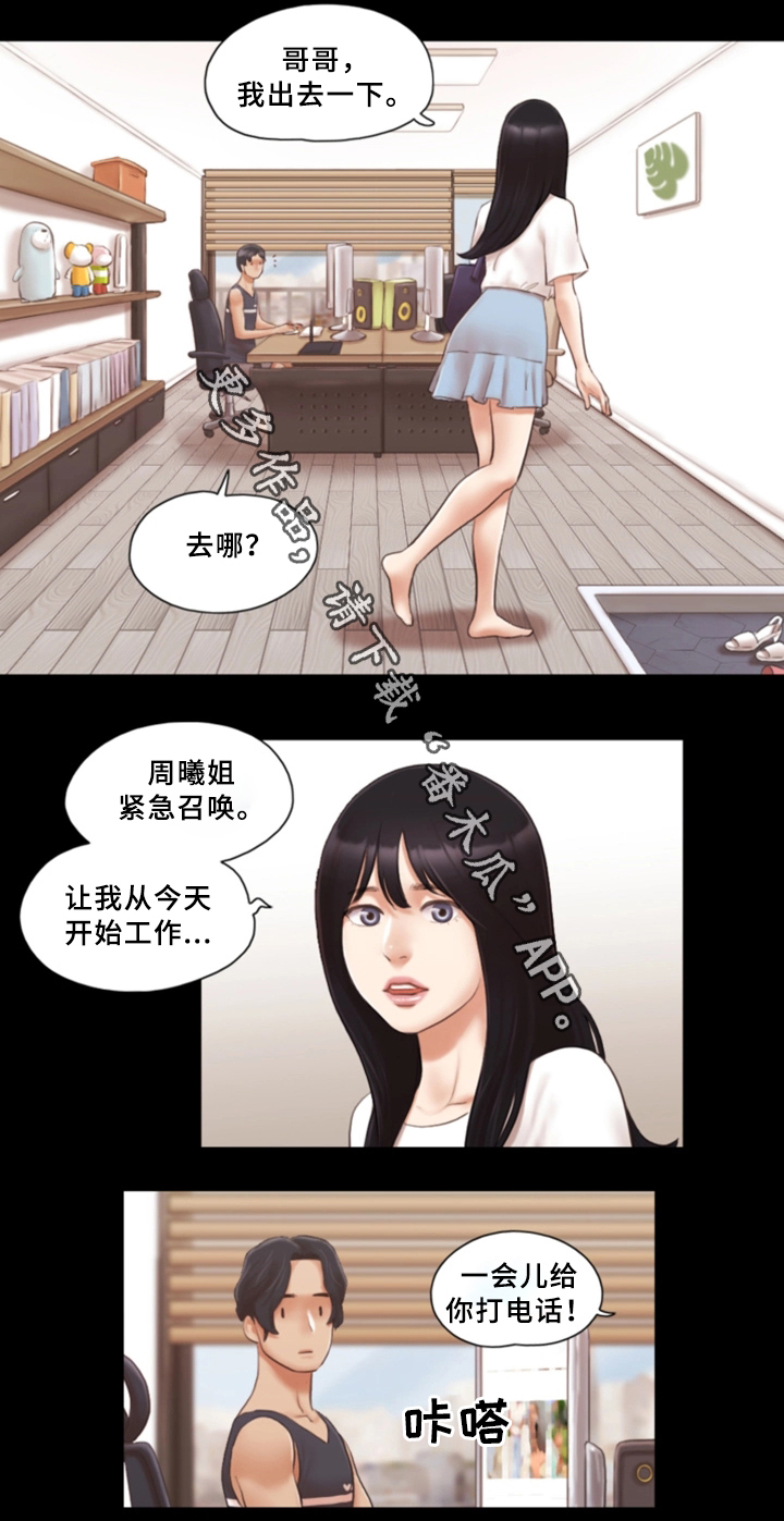旅行体验漫画,第34章：新的模特5图