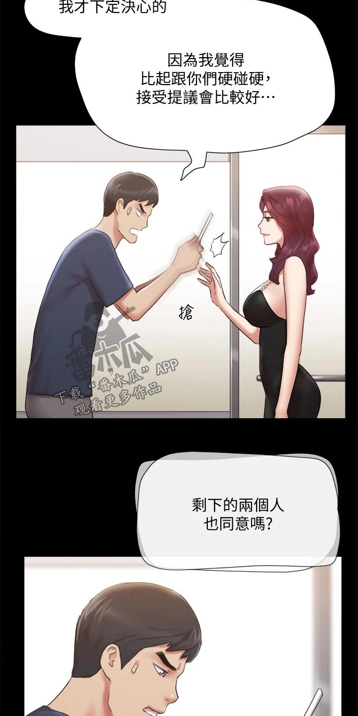 旅行体验漫画,第117章：我同意1图