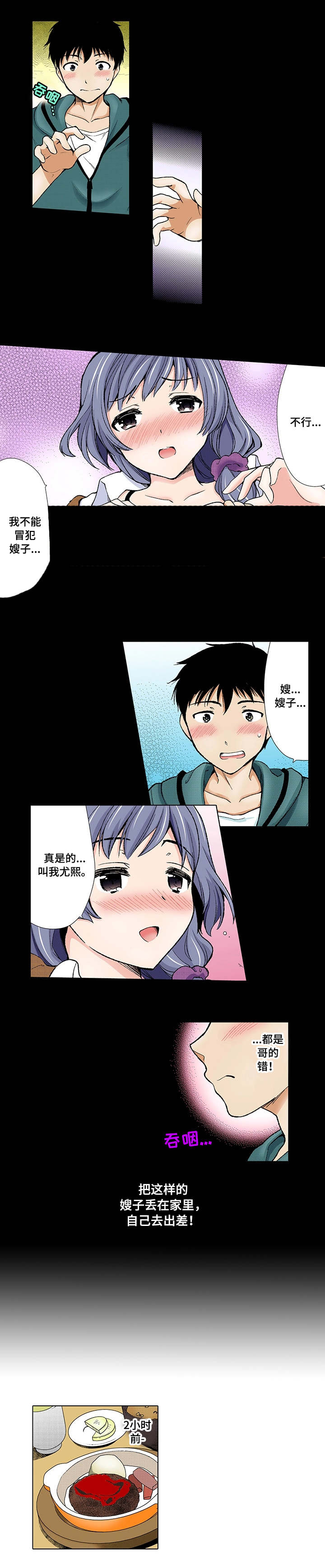 断片的记忆漫画,第1章：嫂子1图