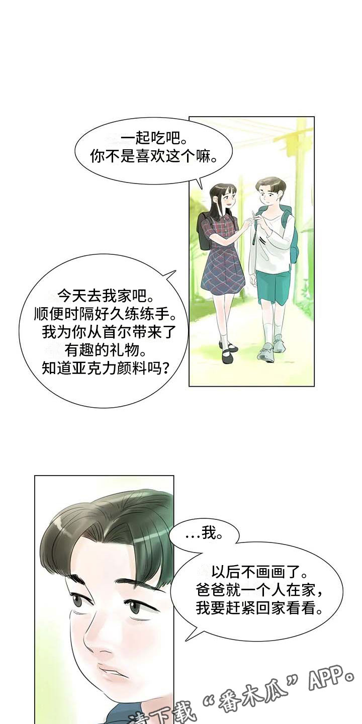 艺术之界漫画,第43章：不画画了2图